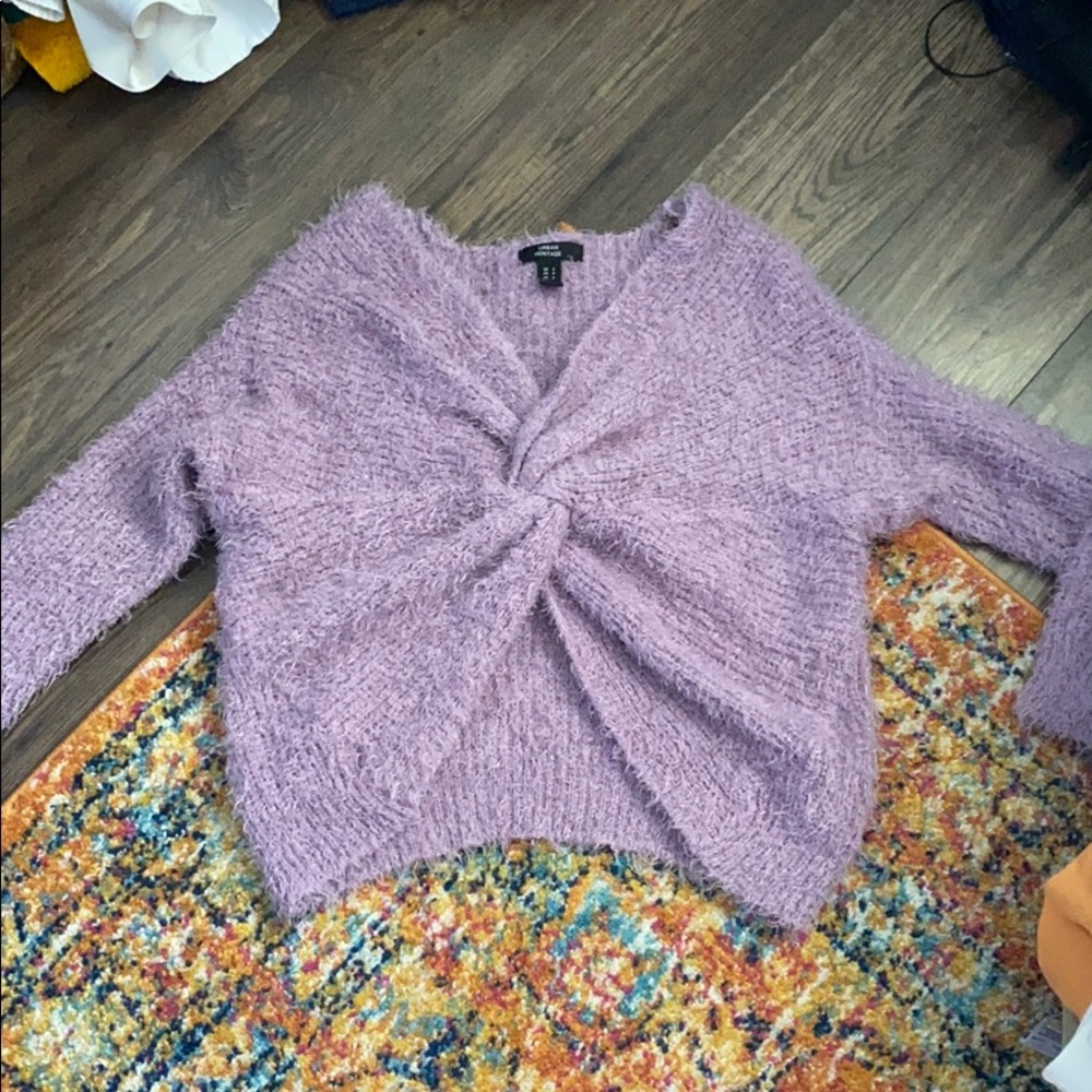 Purple sweater